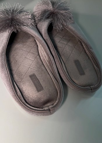 Gri Kadın terlik oysho - Görsel 11