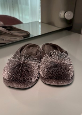 Gri Kadın terlik oysho - Görsel 9