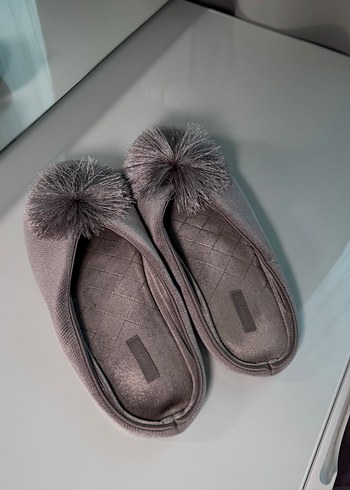 Gri Kadın terlik oysho - Görsel 12