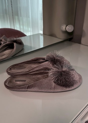 Gri Kadın terlik oysho - Görsel 8