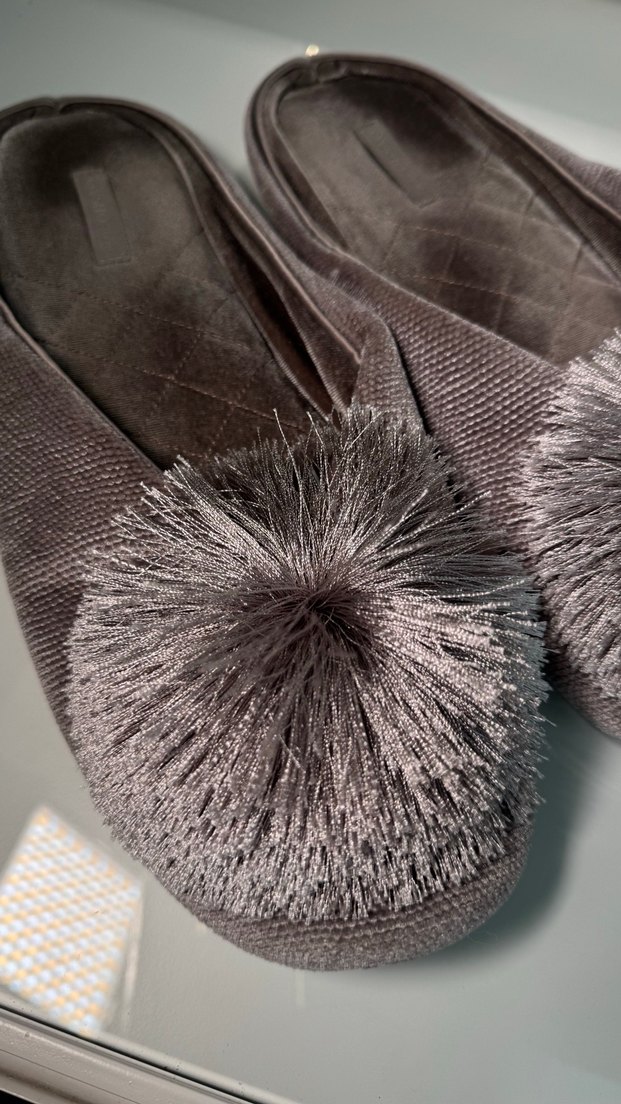 Gri Kadın terlik oysho - Görsel 2