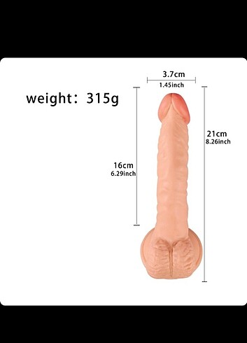universal Beden ten rengi Renk Dildo 17 cm belden bağlamalı