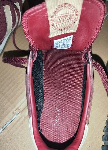 38 Beden bordo Renk Adidas Spor Ayakkabısi