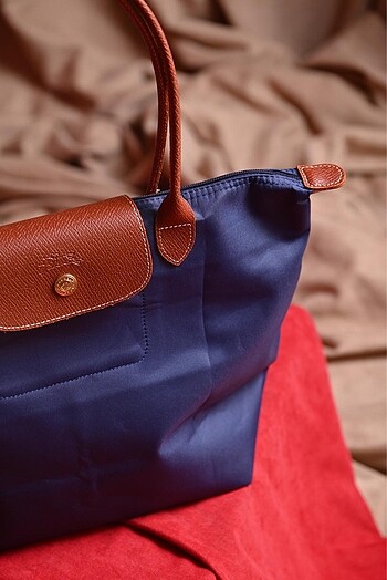 Longchamp Longchamp (M) Lacivert Çanta