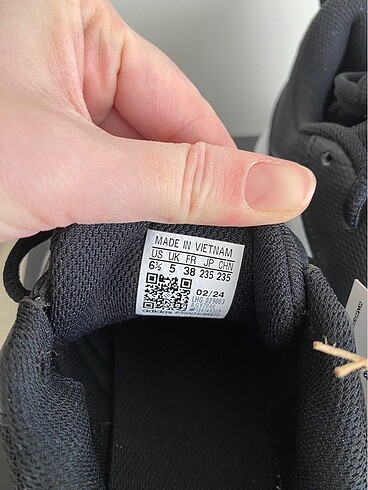 38 Beden Orijinal Unisex Adidas Ayakkabı