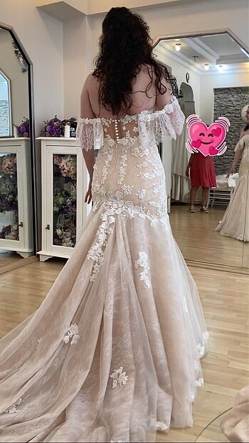 Balık model gelinlik