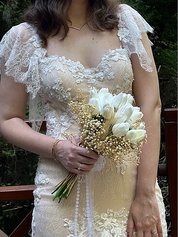 Balık model gelinlik - Görsel 5