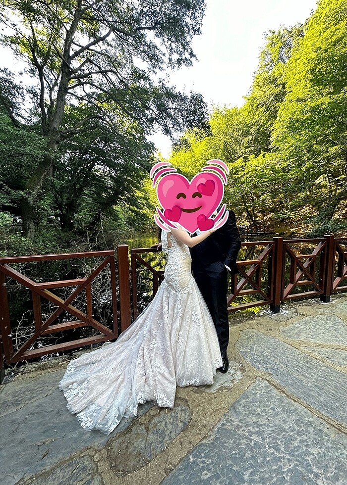 Balık model gelinlik - Görsel 4