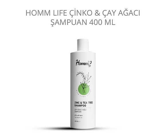 Homm Life şampuan
