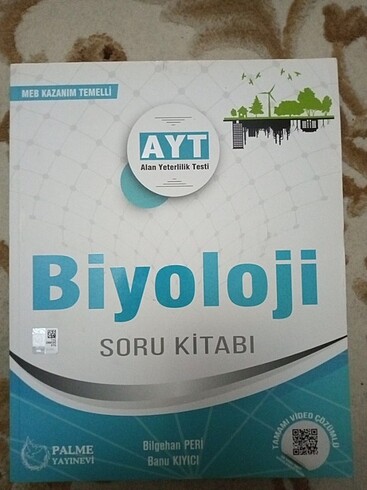 Ayt Biyoloji Soru Kitabı Palme Video Çözümlü 
