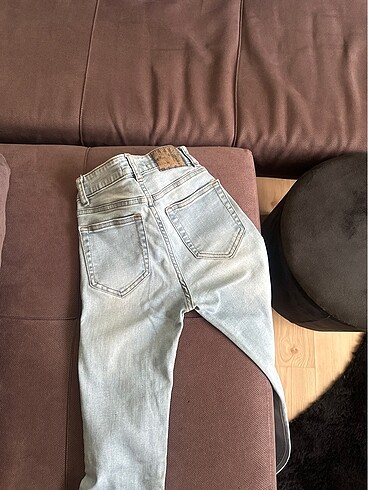 32 Beden mavi Renk DAR PANTALON