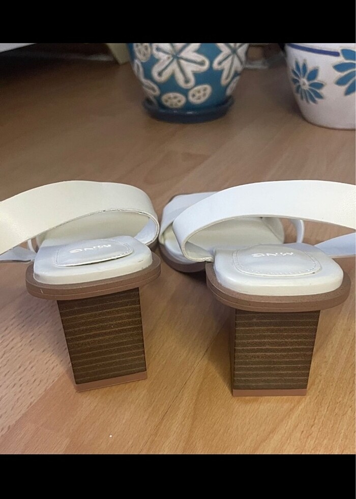 Mango topuklu sandalet - Görsel 5