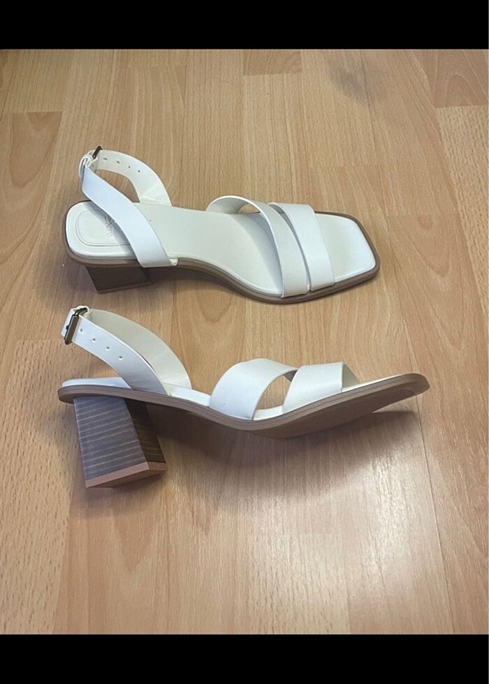 Mango topuklu sandalet - Görsel 4