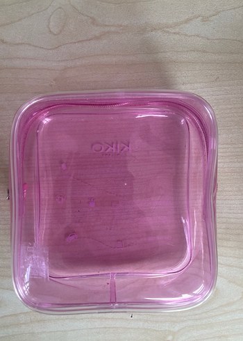 Kiko pembe Kadın Makyaj Çantası - Görsel 4