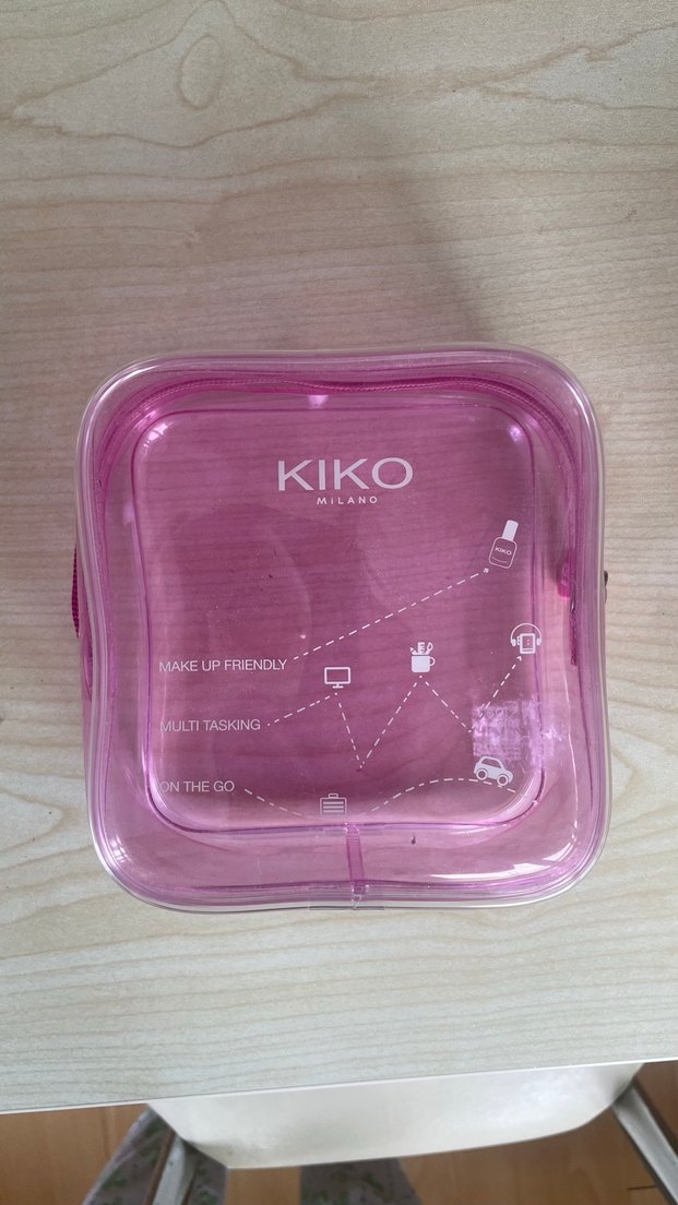 Kiko pembe Kadın Makyaj Çantası - Görsel 2