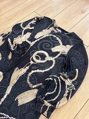 NOİ 1 beden sendy kumaş elbise - Görsel 5