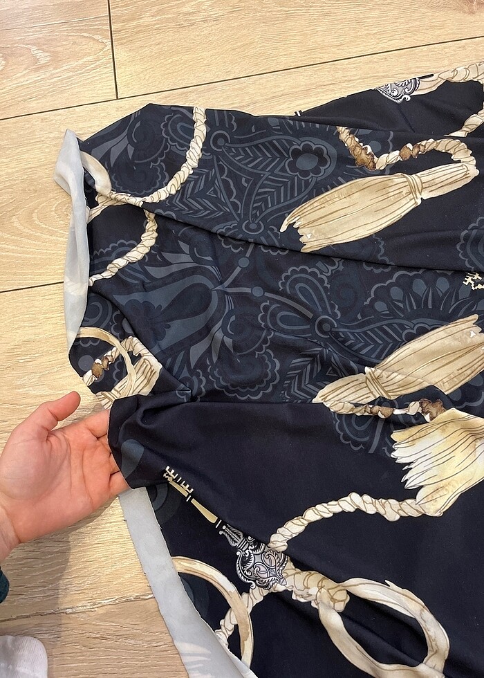 NOİ 1 beden sendy kumaş elbise - Görsel 3