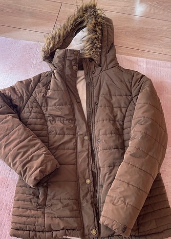 Yeşil renk mont 10-12 yaş rahat giyer - Görsel 2