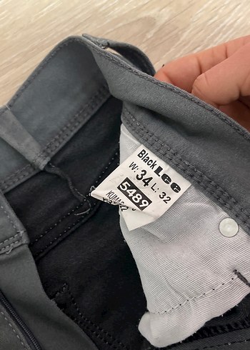 Gri Denim okul Pantolon - Görsel 3