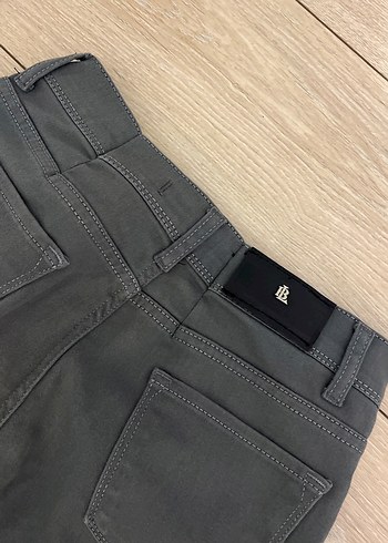 Gri Denim okul Pantolon - Görsel 4
