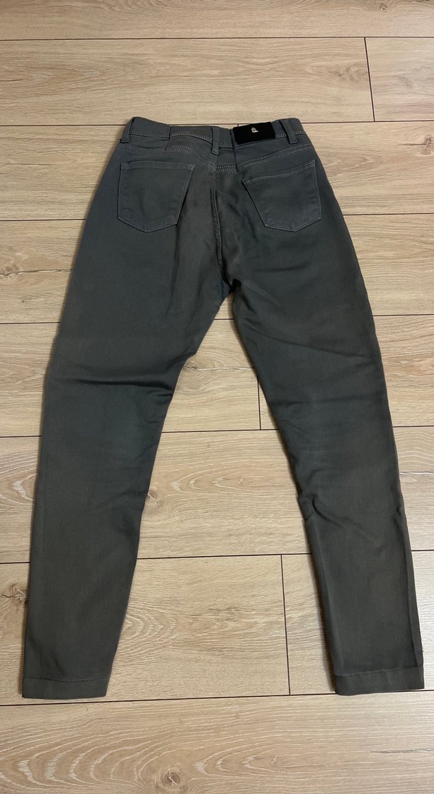 Gri Denim okul Pantolon - Görsel 5