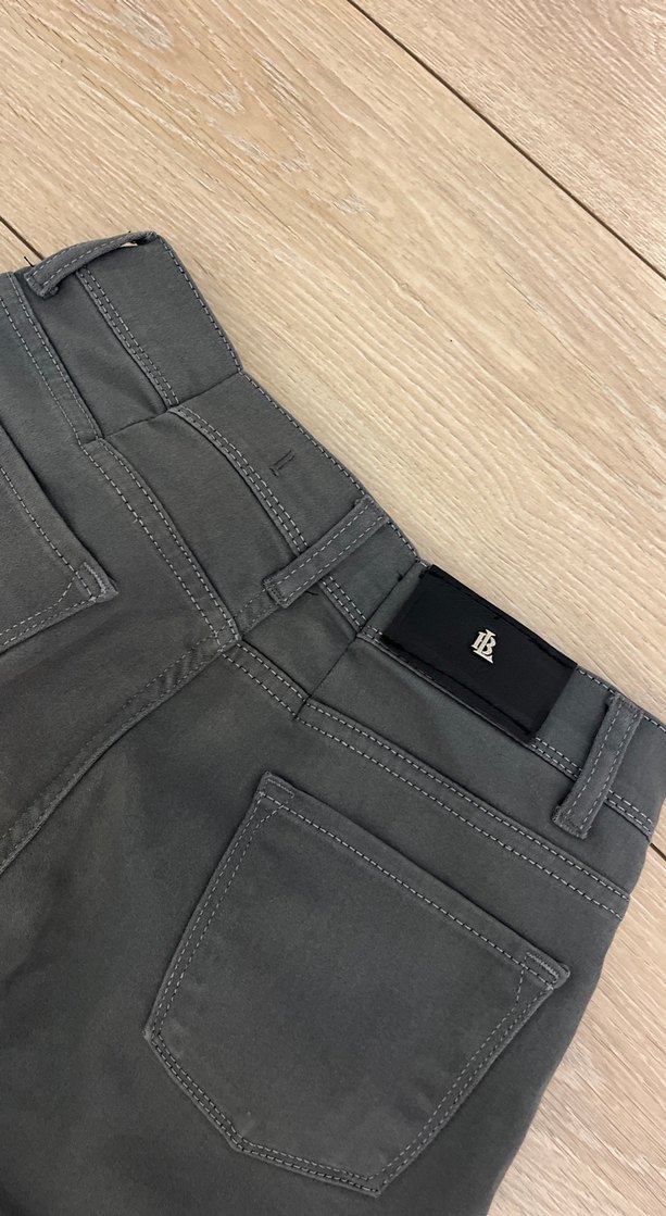 Gri Denim okul Pantolon - Görsel 4