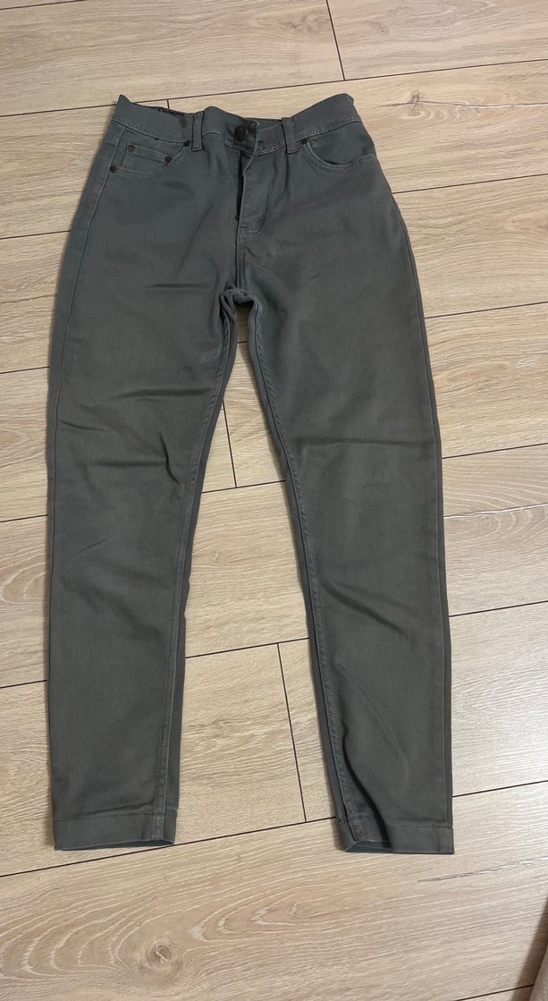 Gri Denim okul Pantolon - Görsel 2