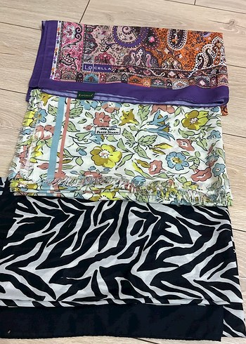 Bohem Renkli Kadın şal - Görsel 2