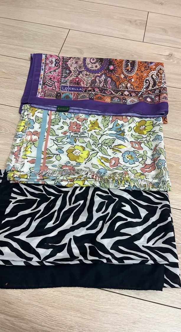 Bohem Renkli Kadın şal - Görsel 2