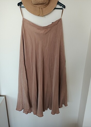 xl Beden camel Renk Etek (uzun etek)