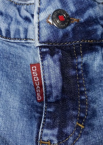 DSquared2 dsqared2 Mavi Denim Mini Şort