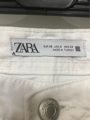 38 Beden Zara yırtık jean (38)