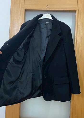 Robin Siyah kaşe Kadın Blazer Ceket