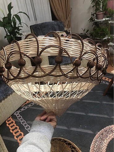 Bırıncı kalıte rattan avıze
