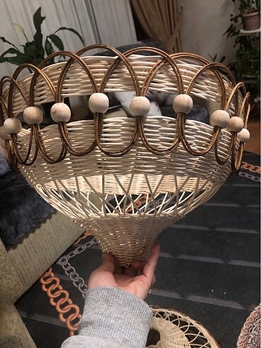  Beden Bırıncı kalıte rattan avıze