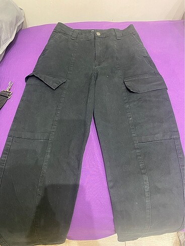 Lcw siyah kargo pantolon 