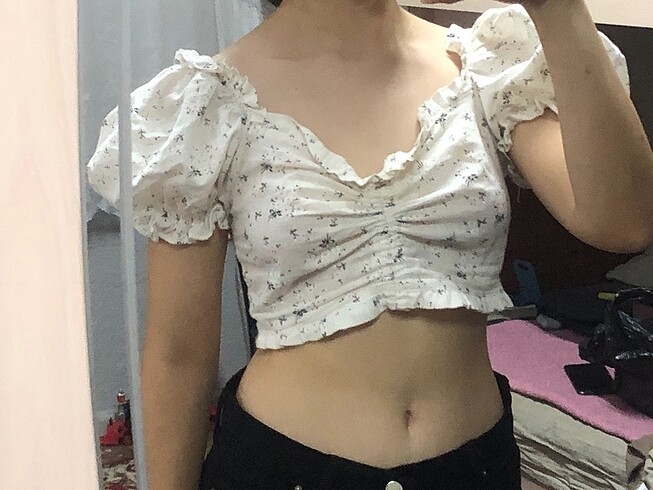 Dilvin crop etek takım