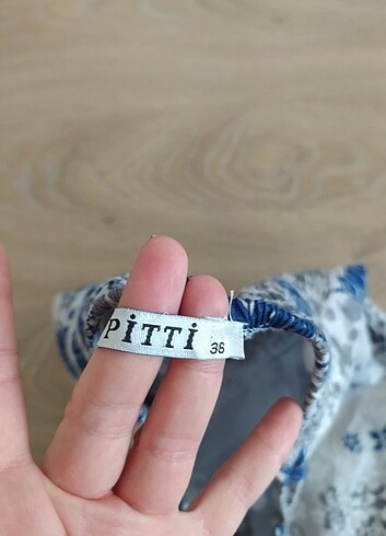 O Piti Piti Straplez yazlık elbise