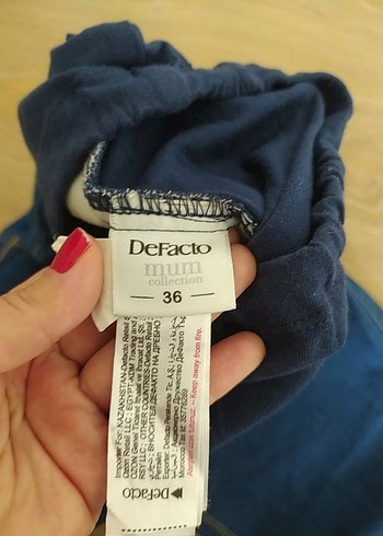 36 Beden DeFacto Hamile Jean Pantolon