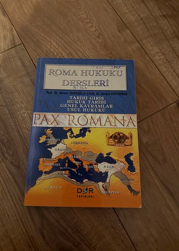 Roma Hukuku Dersleri - Hukuk Tarihi Kitabı