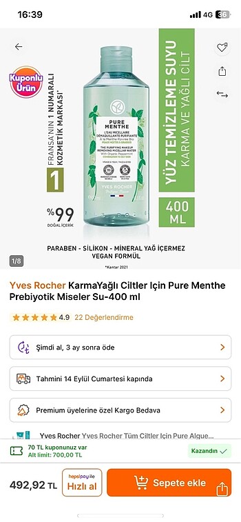 diğer Beden beyaz Renk Makyaj temizleme
