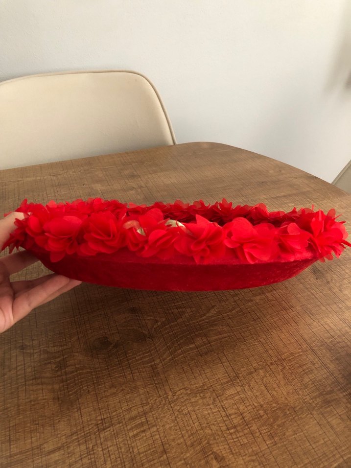 Kırmızı Kına Tepsisi - Görsel 2