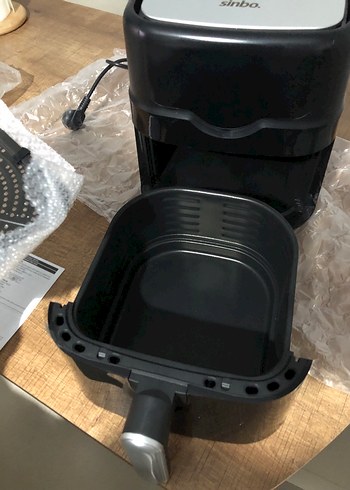 Sinbo Siyah 4.5L Sıcak Hava Fritözü - Görsel 8