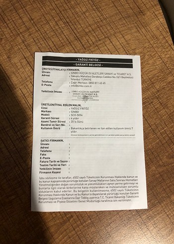 Sinbo Siyah 4.5L Sıcak Hava Fritözü - Görsel 3