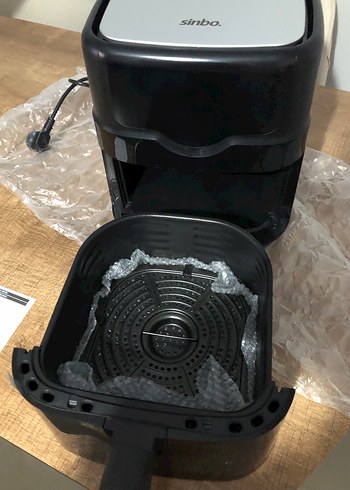 Sinbo Siyah 4.5L Sıcak Hava Fritözü - Görsel 9
