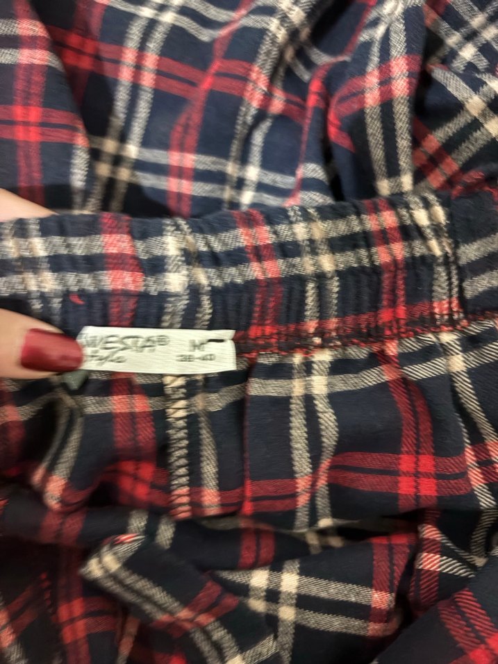 Kızlar İçin Kırmızı Kareli Askılı Tulum - Görsel 2