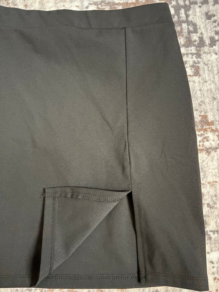 Siyah Midi Kalem Etek - Görsel 2