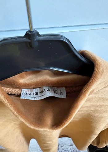 Kadın Kahverengi Süet Boğazlı Kazak - Görsel 3