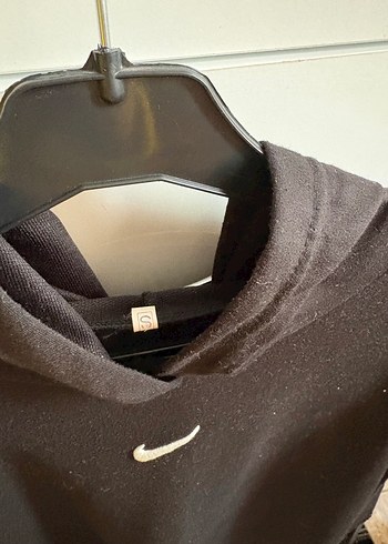 Nike Siyah Kapüşonlu Uzun Kollu Sweatshirt - Görsel 4