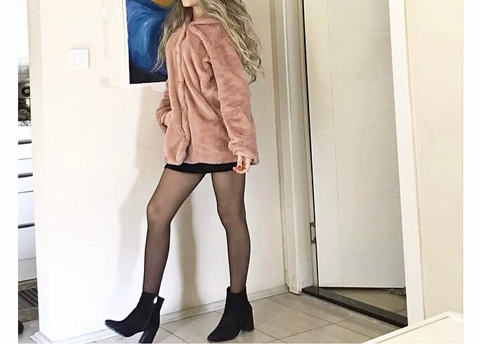s Beden Peluş mont